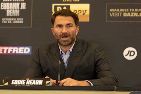 Eddie Hearn makes an art form out of hypocrisy and contradiction as he blames everyone else for..