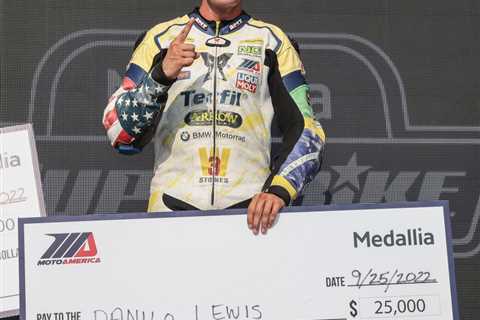 MotoAmerica Superbike Cup To Lewis – MotoAmerica