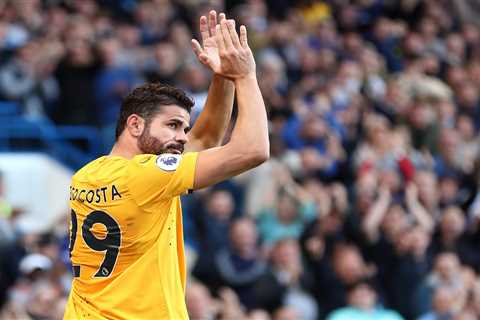 Diego Costa given standing ovation by Chelsea fans as former star is hooked less than 60 minutes..