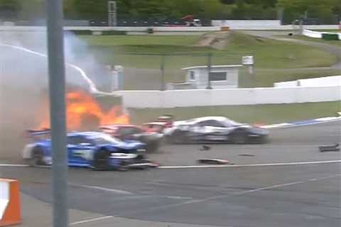 Michael Schumacher’s nephew in fiery race car crash as F1 legend’s relative is left needing medical ..