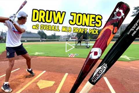 WOOD BAT vs. METAL BAT | Featuring #2 overall MLB draft pick DRUW JONES