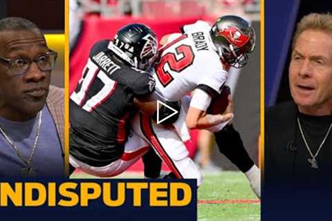 UNDISPUTED | Brady 'unnecessarily' thrown down by Grady Jarrett - Shannon on Bucs def Falcons 21-15