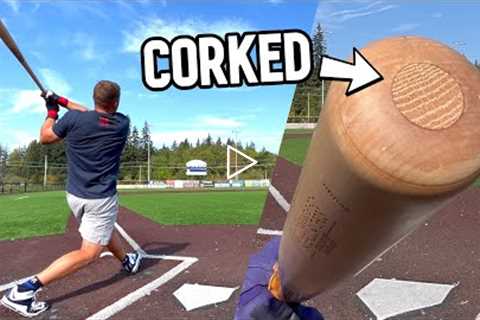 CORKING A BASEBALL BAT (the right way)