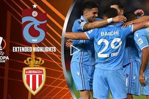 Trabzonspor vs. Monaco: Extended Highlights | UEL Group Stage MD 4 | CBS Sports Golazo