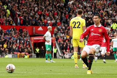 Cristiano Ronaldo’s goal for Man Utd vs Newcastle should have stood, new video suggests