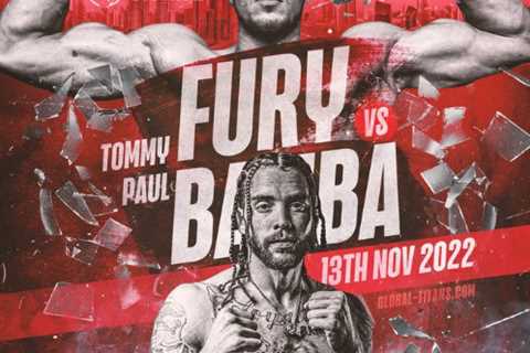 Tommy Fury vs Paul Bamba date: Live stream, TV channel, UK start time, FULL fight card for Global..