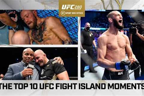 The top 10 UFC moments from Fight Island in Abu Dhabi  UFC280  BT Sport