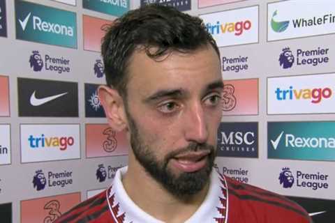 Man Utd star Fernandes slaps down question after Chelsea draw – ‘We don’t talk about that’