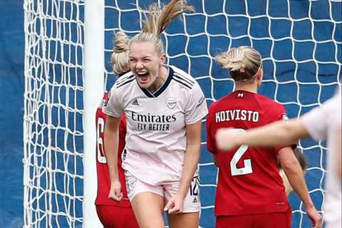 Liverpool 0 Arsenal 2: Walti and Maanum net as Gunners defeat Reds on the road and equal WSL match..