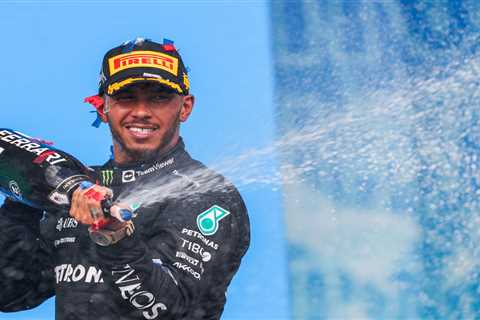 ‘All on point’ – Lewis Hamilton praises Mercedes team after coming agonisingly close to beating..