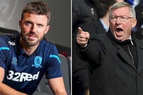 Michael Carrick to emulate Fergie’s hairdryer at Boro – and has taken his crucial advice