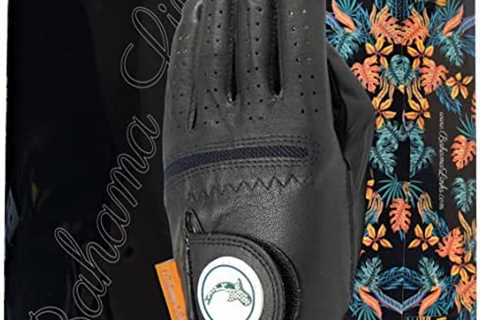 Bahama Links Golf Glove | Golf Gloves Men Left Hand | Premium Cabretta Leather | Extremely Durable..