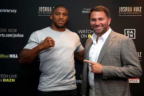 Anthony Joshua’s promoter Eddie Hearn reveals talks for ‘must-make’ Deontay Wilder fight with..