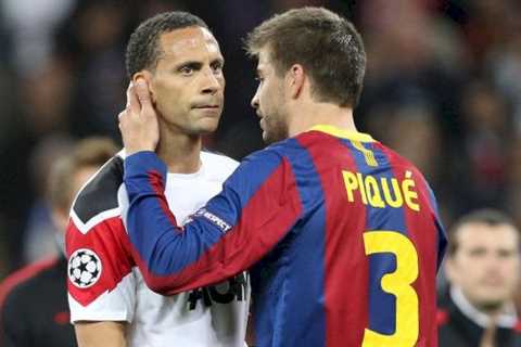 Rio Ferdinand tells Gerard Pique ‘you never stood a chance’ before Man Utd sold him for £5m