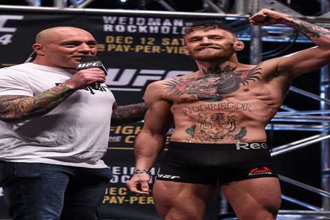 Conor McGregor shows off stunning seven-year body transformation as his veins pop out of bulging..