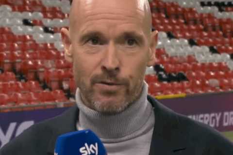 Sky Sports accused of ‘taking the p***’ out of Man Utd with Erik ten Hag blunder