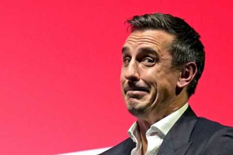 Gary Neville jokes ‘Anyone for dinner?’ after Cristiano Ronaldo rips into ex-team-mate