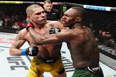 Israel Adesanya lucky ref intervened in UFC title fight vs Alex Pereira.. his career could have..