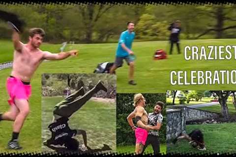 DISC GOLFERS THAT GO WILD WITH THEIR CELEBRATIONS