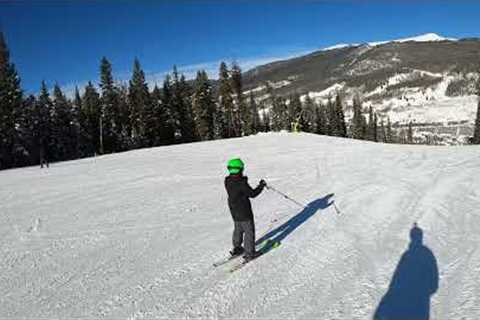 Skiing “The Edge” (black diamond) @ Keystone, Colorado