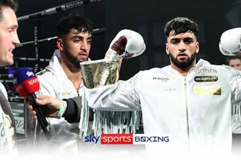 ''We''re witnessing history, a superstar!'' 🌟  Adam Azim''s team react to blockbuster KO!