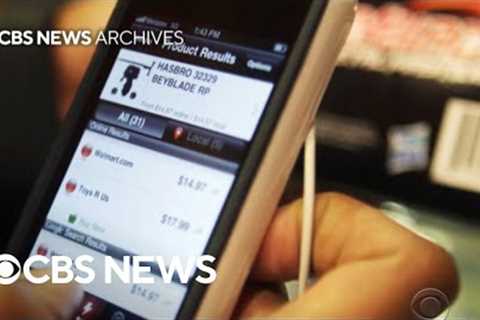 From the archives: Scott Pelley reports on Cyber Monday 2015 and rise of online shopping