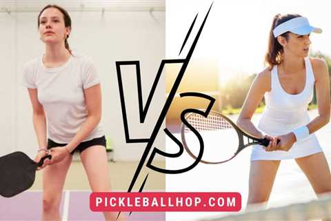 Pickleball vs Tennis: [Difference Between Pickleball and Tennis]