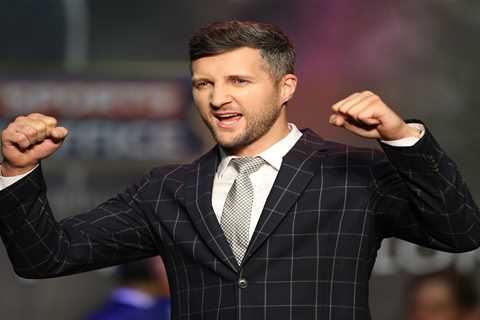 Boxing great Carl Froch claimed the Earth is flat and slammed ‘fake’ Nasa