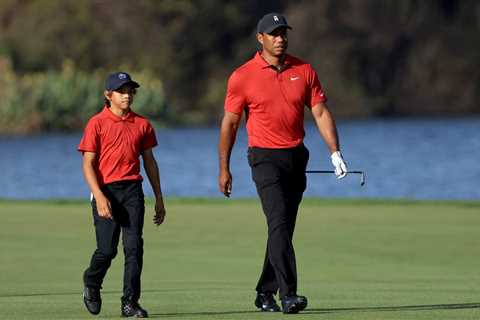 'Let him be a kid': Tiger Woods concerned about Charlie's growing celebrity