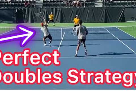 Copy This Perfect Doubles Strategy (Win More Tennis Matches)