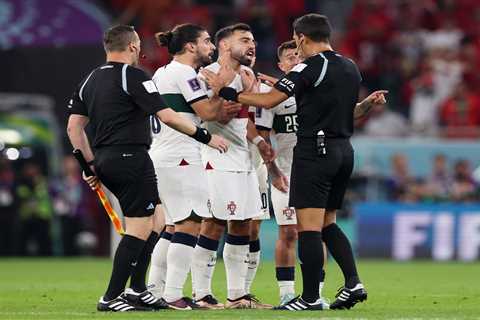 ‘It’s very strange’ – Bruno Fernandes makes astonishing referee rant after Portugal exit – but told ..