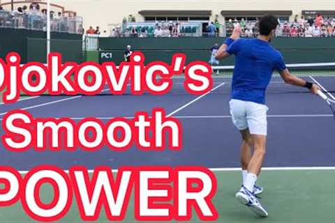 How Djokovic Gets So Much Smooth Power (Tennis Technique Explained)