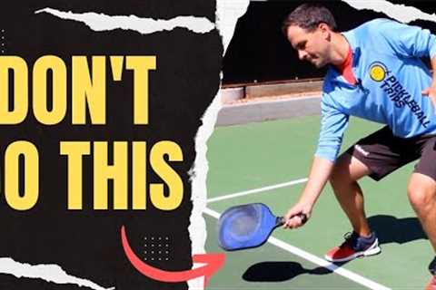 Top 5 Beginner Pickleball Mistakes & How To Fix Them Immediately