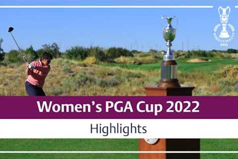 The Women''''s PGA Cup 2022 Highlights - SO CLOSE to glory in New Mexico