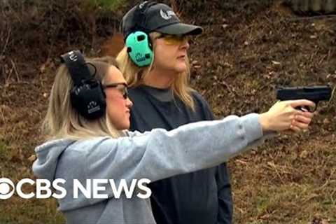 More women buying guns to defend themselves