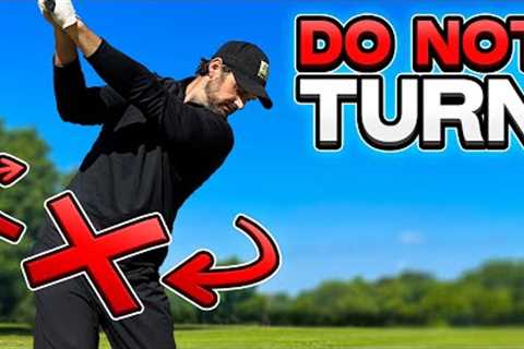 Don''''t Turn the Hips in the Golf Swing