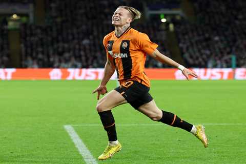 Arsenal agree Mykhaylo Mudryk transfer with talks over fee with Shakhtar Donetsk continuing ahead..