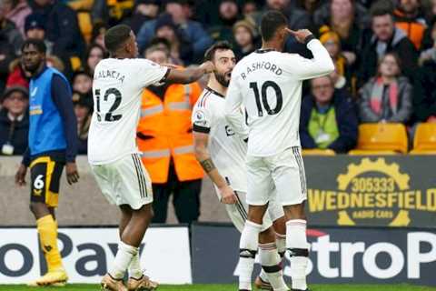 Wolves 0-1 Man United: Rashford comes on to net winner to send Red Devils into top four