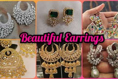 Beautiful Earrings For Girls / International Jewelery For Girls And Women