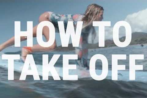 How to Pop Up on a Surfboard | Beginner Take Off Technique