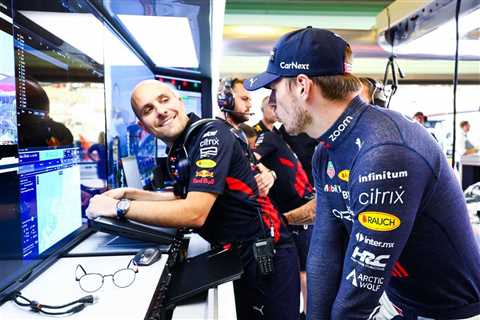 Who is Max Verstappen’s Red Bull race engineer?