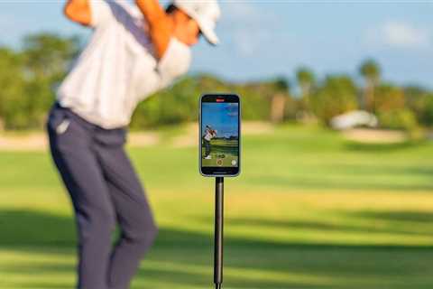 This gadget makes it easier to record your swing during practice