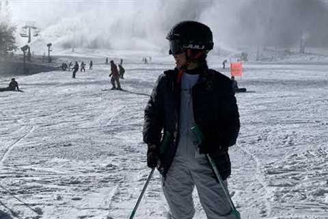 Skiing at Beech Mountain, North Carolina 2022