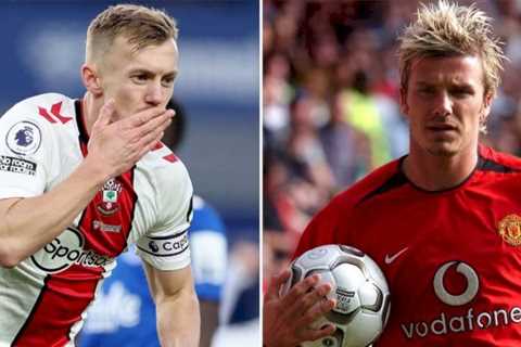 David Beckham record at risk as James Ward-Prowse set to overtake Man Utd legend