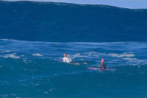 UNEXPECTED SURF SESSION TURNS PSYCHO!