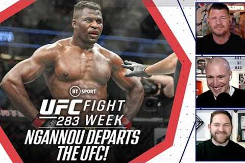 Francis Ngannou leaves the UFC  The BT Sport gang discuss the heavyweight shift  with Mike Bisping