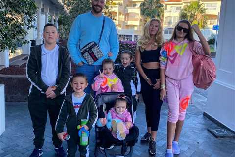 Tyson Fury and Paris enjoy family holiday with whole family as Brit star prepares for ring return..