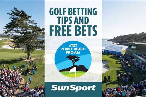 Golf betting tips and free bets: Three picks for Pebble Beach Pro-Am including 80/1 shot as Gareth..