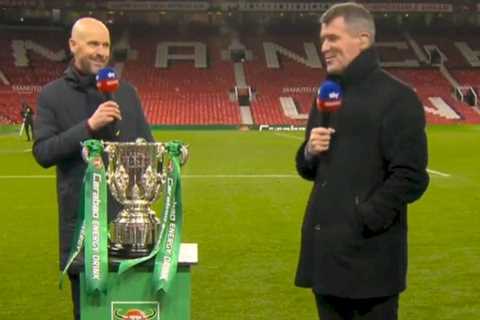 Roy Keane puts Erik ten Hag on the spot with unusual ticket request for Man Utd cup final