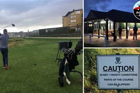 A Scotland golf trip in the harsh depths of winter? It has its benefits